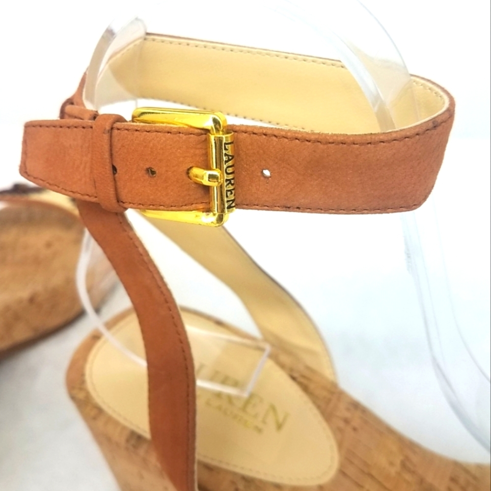Lauren Ralph Lauren Odelia Wedge Sandals - Picture 6 of 6
